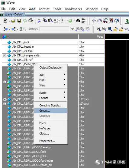 modelsim常用仿真小技巧_javascript